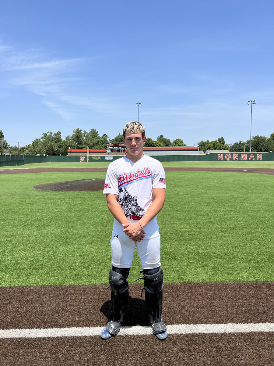 F: <a href="/SPLScissortails/">Sports Performance Lab Scissortails</a> Red 8, Tulsa Rawlings Tigers 2025 6
PoG: Gunner Hoffman 1-2, 2B, 3 RBI, R, BB