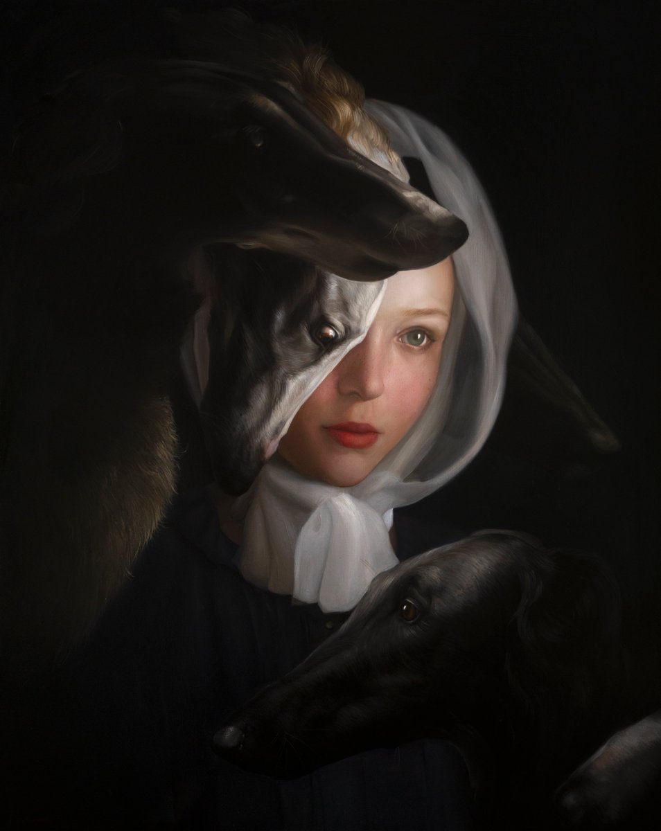 buridanova's tweet photo. «Conversion» ~ Oil on canvas

In a private collection of @the_grecu since 2022

Without exaggeration, this is a work that is very dear to me. It helped me meet many of my best crypto friends ❤️ https://t.co/9sjYhpiBKr