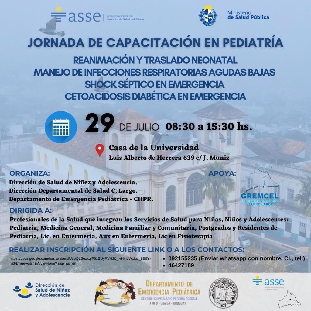 Javier_Prego's tweet photo. Hoy estuvimos en Melo-Cerro Largo con temas de emergencias pediátricas y traslado neonatal @slepelatam @sup @fmedoficial @fmed_divulga @ASSEcomunica @DelAlmaZen @ignacioascione https://t.co/vEvGYyEln3
