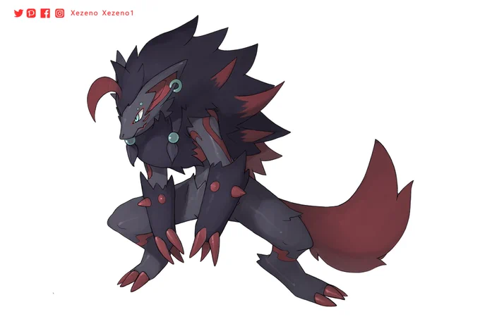 Zoroark  Punk variant