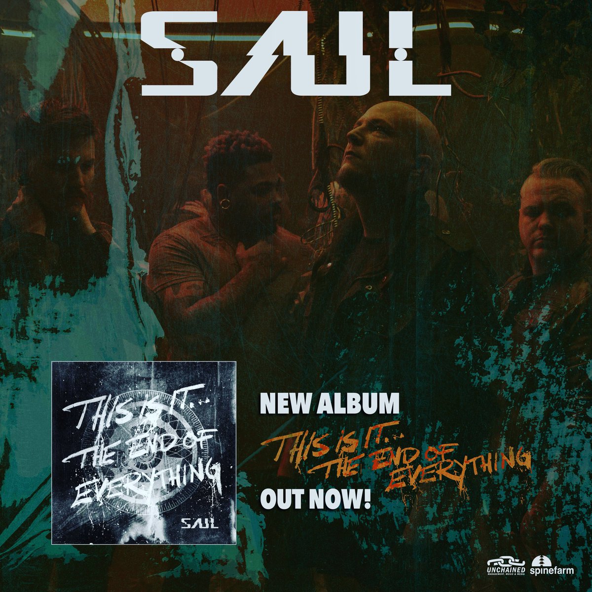 Our new album “THIS IS IT… THE END OF EVERYTHING” is out now in all streaming platforms!