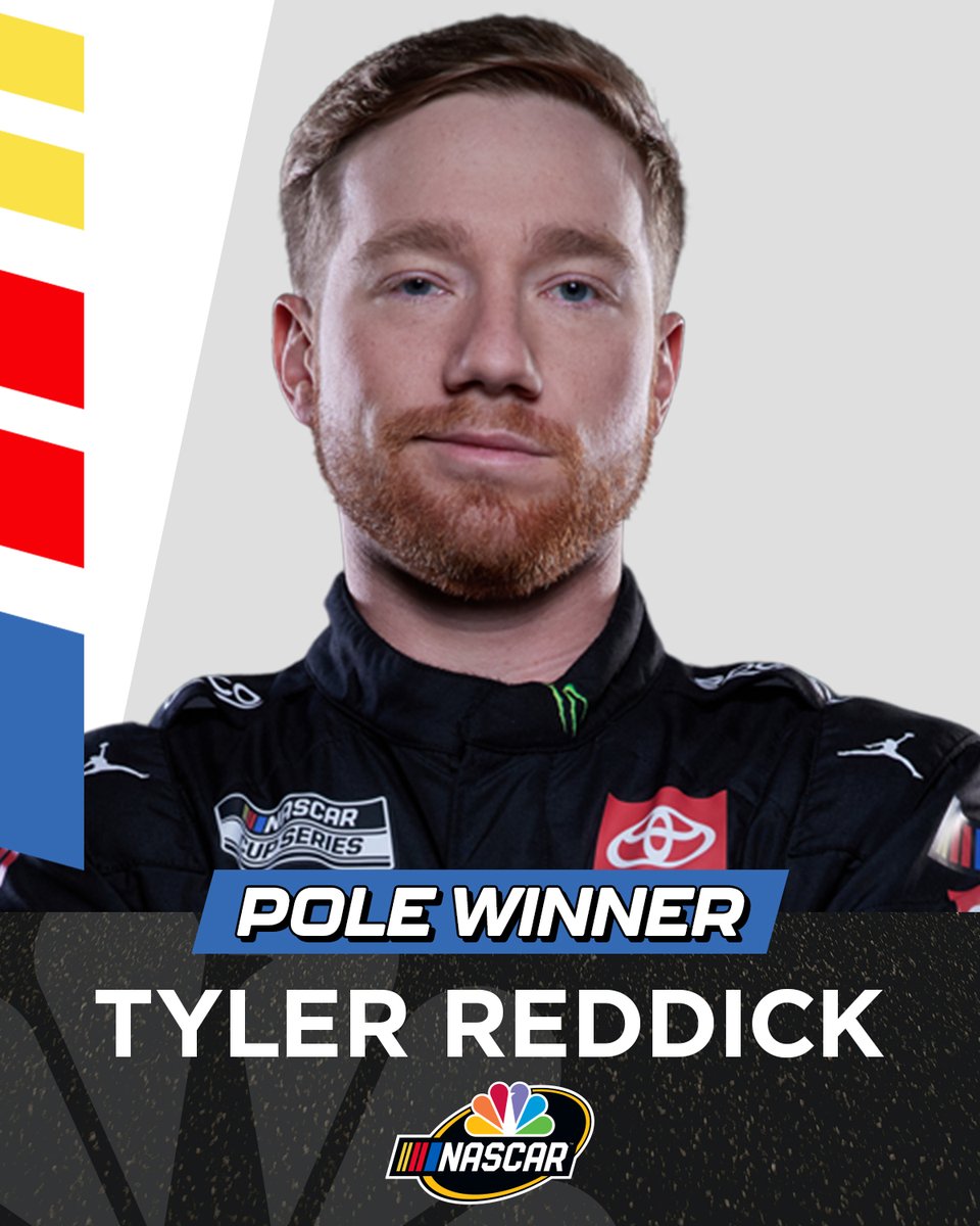 RETWEET to congratulate @TylerReddick for winning the pole! @richmondraceway | Sunday, 2:30 ET | @usanetwork