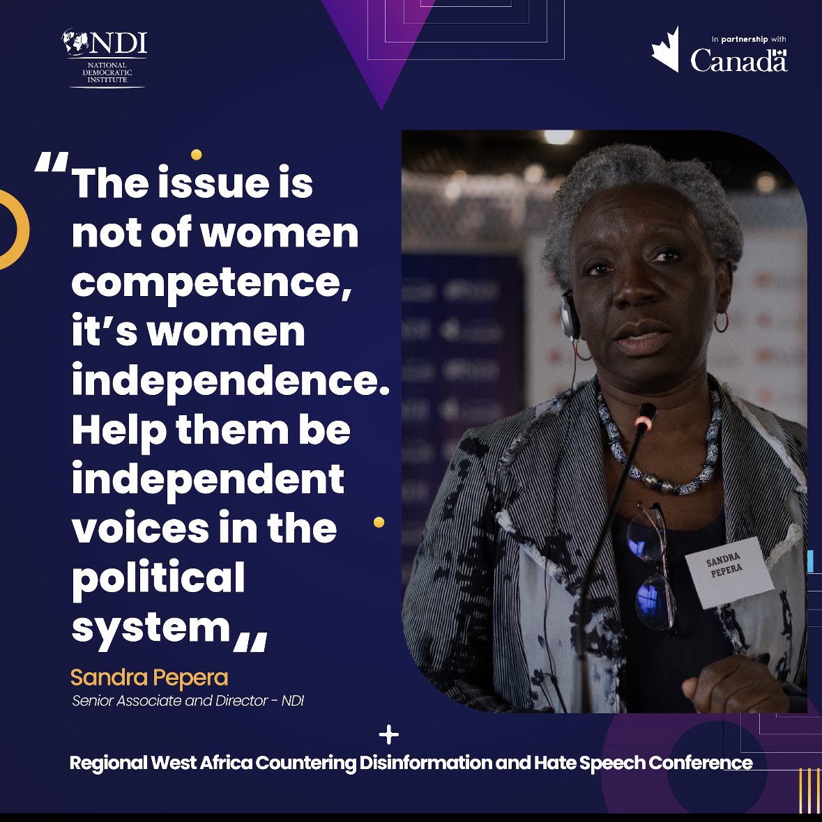 Addressing gender norms and stereotypes is vital for #women's political empowerment. Promoting inclusivity in political parties and enhancing women's political participation leads to a stronger democracy #GenderEquality #InclusivePolitics #WomenInPower #ChangingtheFaceofPolitics