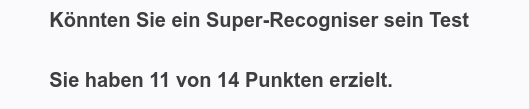fred_mclaren's tweet image. Habe gerade an einem &quot;Super-Recognizer-Test&quot; der Uni Greenwich teilgenommen und werde mich jetzt bei der Polizei bewerben.🙂 #SuperRecognizer