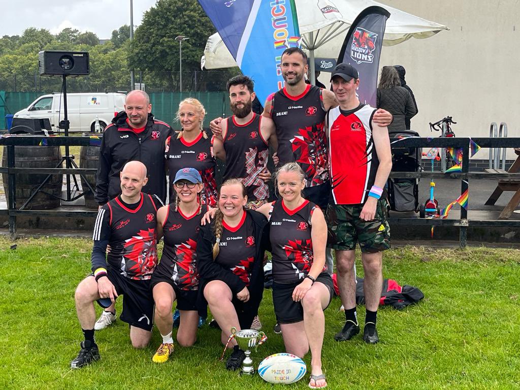 HillheadSports's tweet photo. Congratulations to our winners, Pride Rocks from @glasgowlions!! 💗🏆

We would love to thank Nick and Tom and the rest of the team at @prideintouch for picking our venue to host your wonderful event! 🏳️‍🌈🏳️‍⚧️

A big massive thanks to Shona, Kitch, Adam, and @cafesourcetoo! https://t.co/1YQklZdsvG
