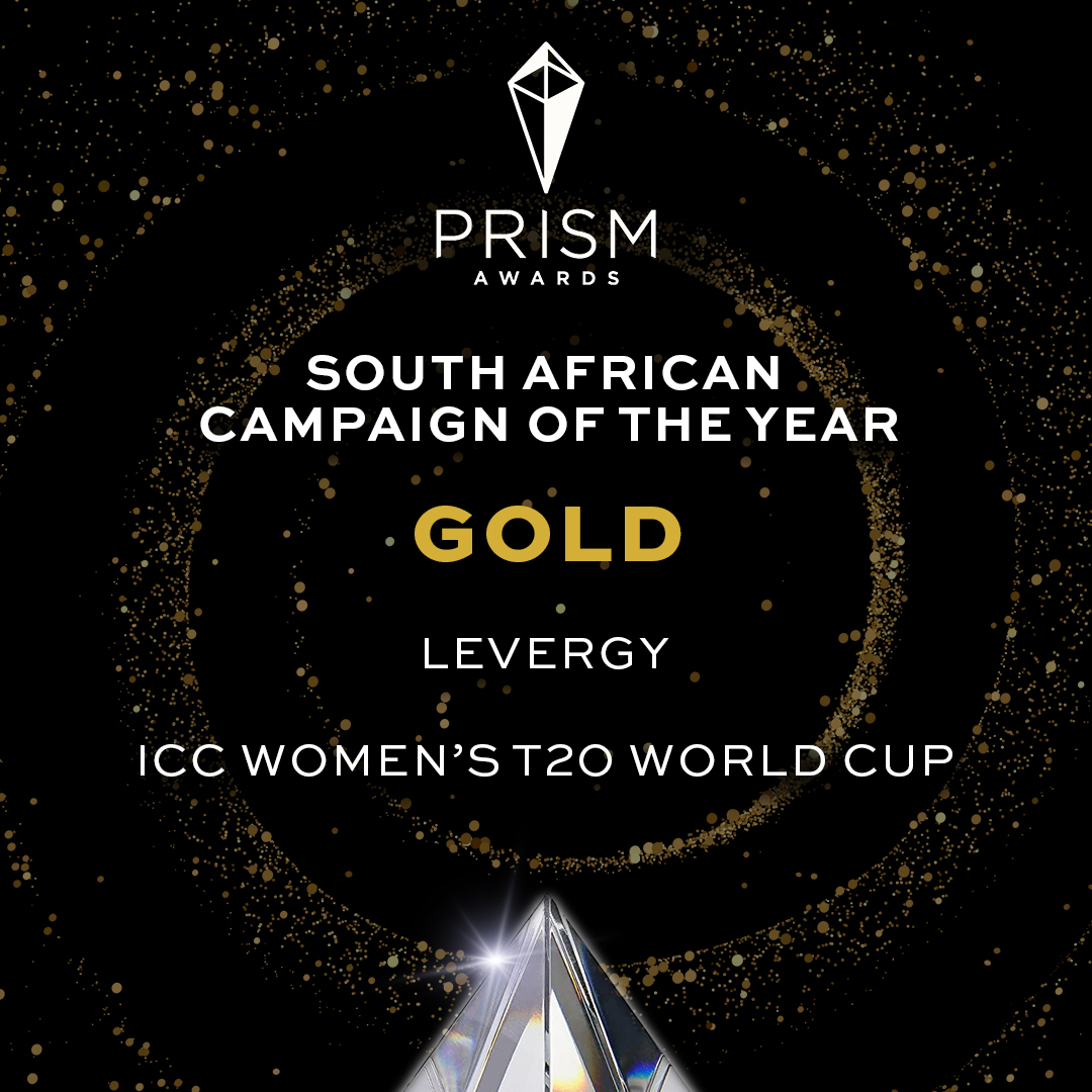 theprismawards's tweet photo. Congratulations to our South African Campaign of the Year category GOLD winner:
Levergy - ICC Women's T20 World Cup
#PRISMawards2023 https://t.co/IUDRMflSDM