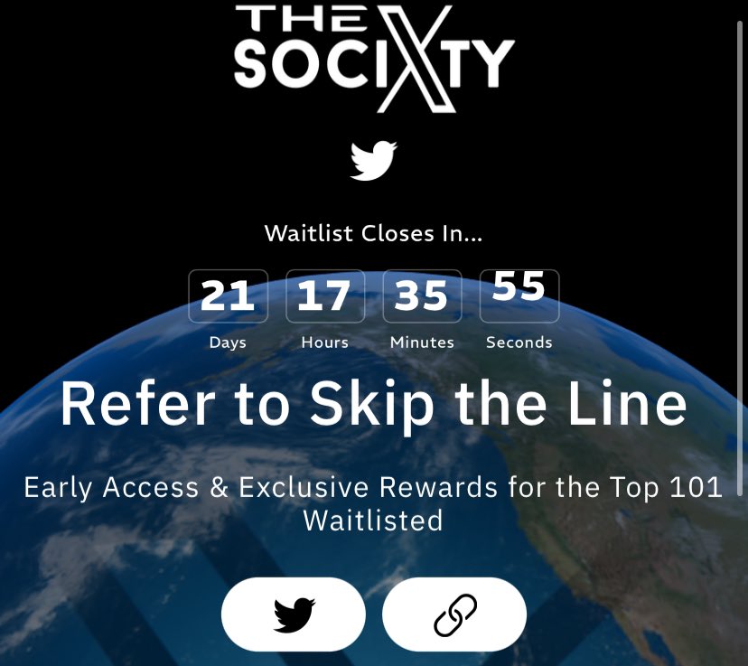 𝕏🔓The secret's out &amp; spots are LIMITED🔥Join #TheSocixty Waitlist NOW📝Unlock exclusive content, elite networking, privileged discounts + more🌟Be a Founding Soci𝕏ty Member in the #Web3 revolution🚀Act FAST! #NFT #Crypto #Blockchain thesocixty.network/?referralCode=… lewat <a href="/TheSocixty/">The Soci𝕏ty</a>