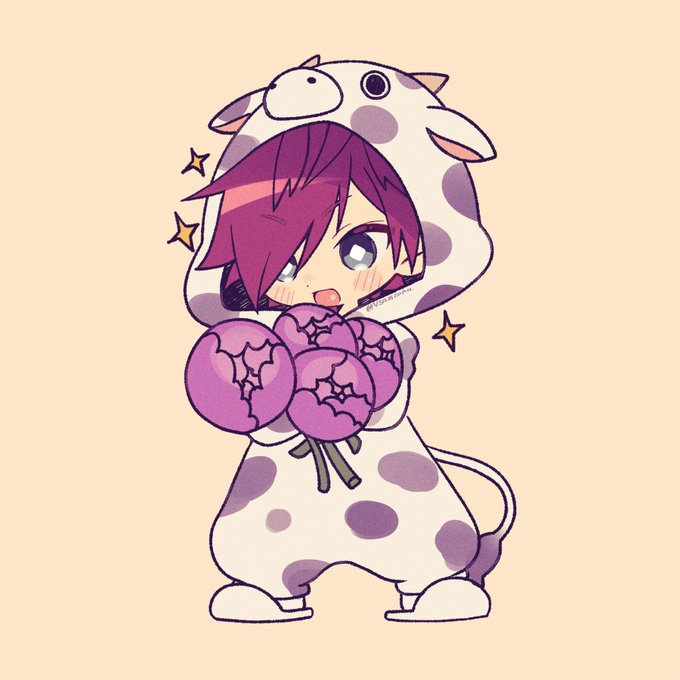 「cow print tail」 illustration images(Latest)