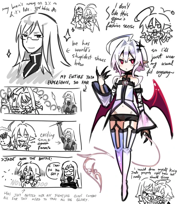 tota time (aka im finally free to continue this game . here's the mental illness that came from it