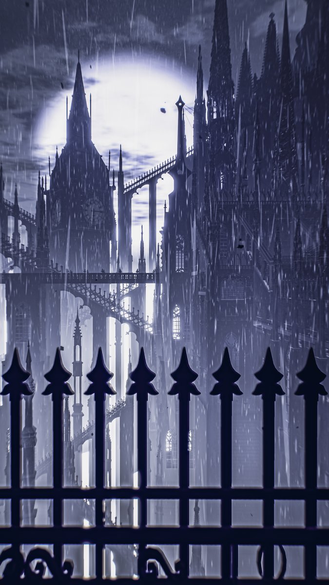 Neomance's tweet photo. A Gothic Landscape Shrouded By The Rain And Fog
雨と霧に包まれたゴシックな風景

World : ＋Eldzweowl＋
Author : ᴅᴇʀᴜᴛᴀ

World URL :
https://t.co/6HyYa95vR0

#VRChat #VRC #VRChat_world紹介
#VirtualPhotography #Neo写真 https://t.co/WIRZwGcUas