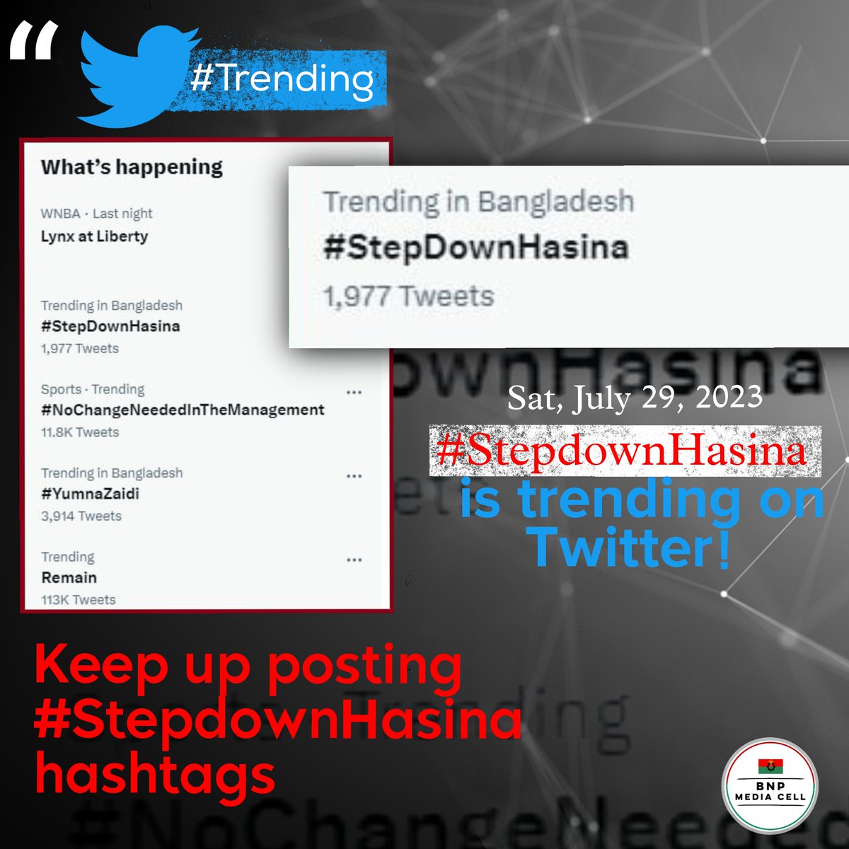 BNP Media Cell tweet media