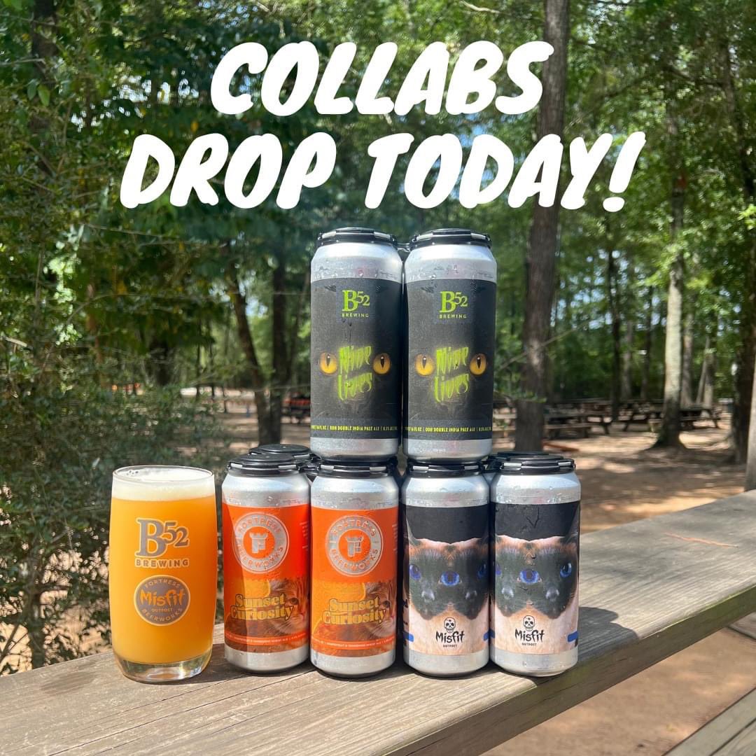 Celebrating our sister in Conroe! Go to B52 for the collab release today!