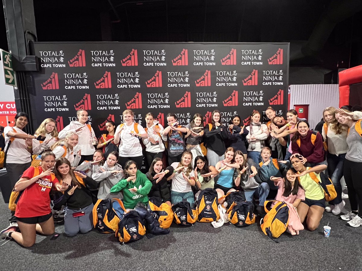 Today we have had a fun day at Total Ninja and the V&amp;A waterfront (shopping😊) - unfortunately weather stopped play/matches 😔 The students had a fab day and used up their energy running up ramps and climbing across monkey bars! <a href="/LEHSchool/">LEH School</a> #tourfun