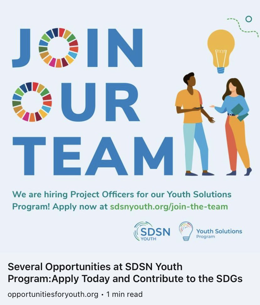 🌟Are you ready to make a difference in the world? 🌍 Join us in our mission to empower youth and achieve the Sustainable Development Goals (#SDGs) for a better future!
🔗 bit.ly/3TbOQID
#teamwork #development #projects #strategy #planning #voluntarysector #volunteerwork