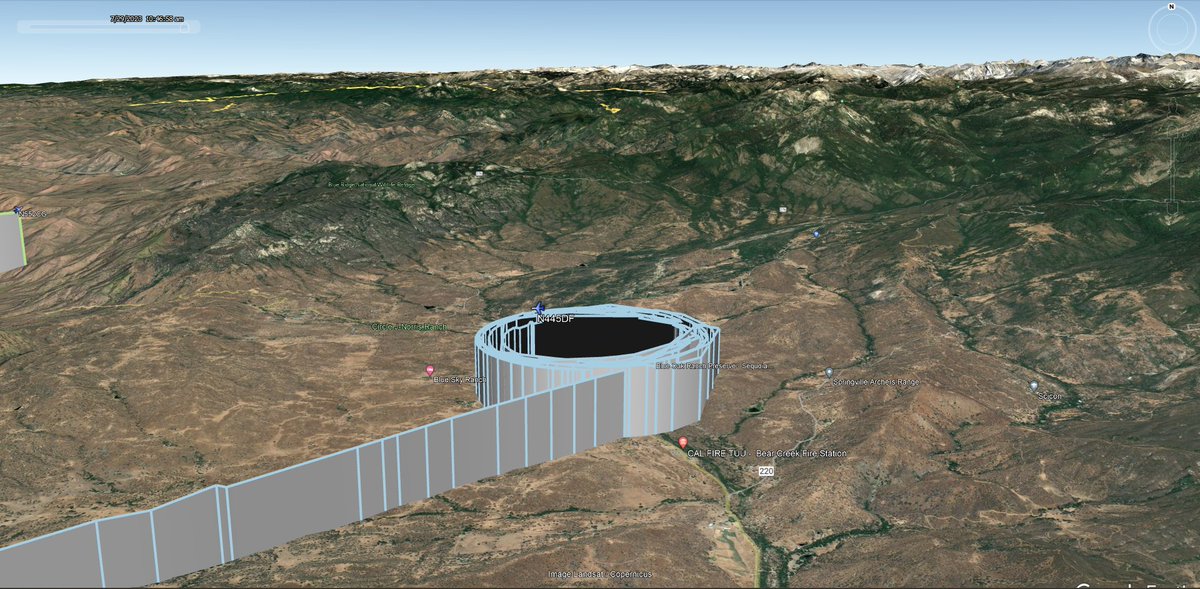 fire_feeds's tweet image. New wildfire: The #BlueFire in #Springville #TulareCounty #CA Reported vegetation fire with smoke visible on the cameras. Full response enroute.
This brush fire was reportedly started by a tractor 3 acres light flashy fuels. (#IPN)
Looks like tankers are RTB.