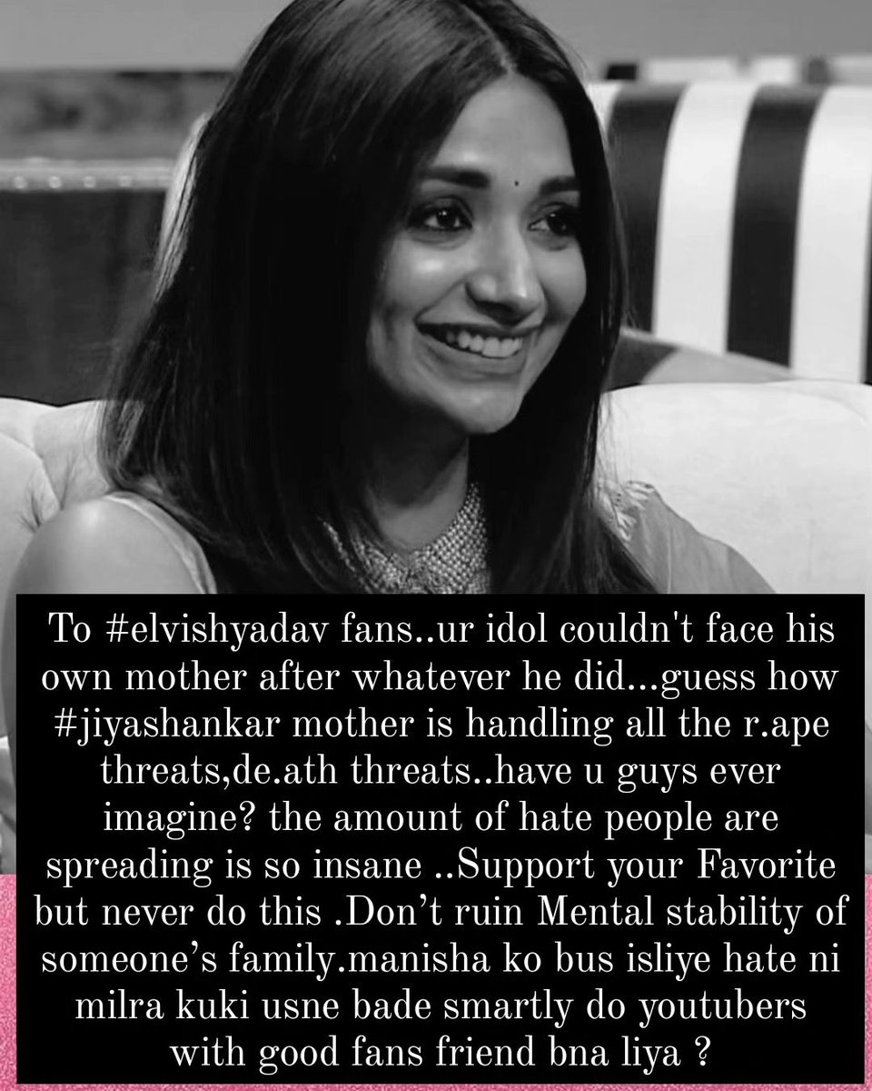 Dikshazone's tweet photo. This 💯

#JiyaShankar #ElvishYadav #abhiya https://t.co/HCAMhQAlOO