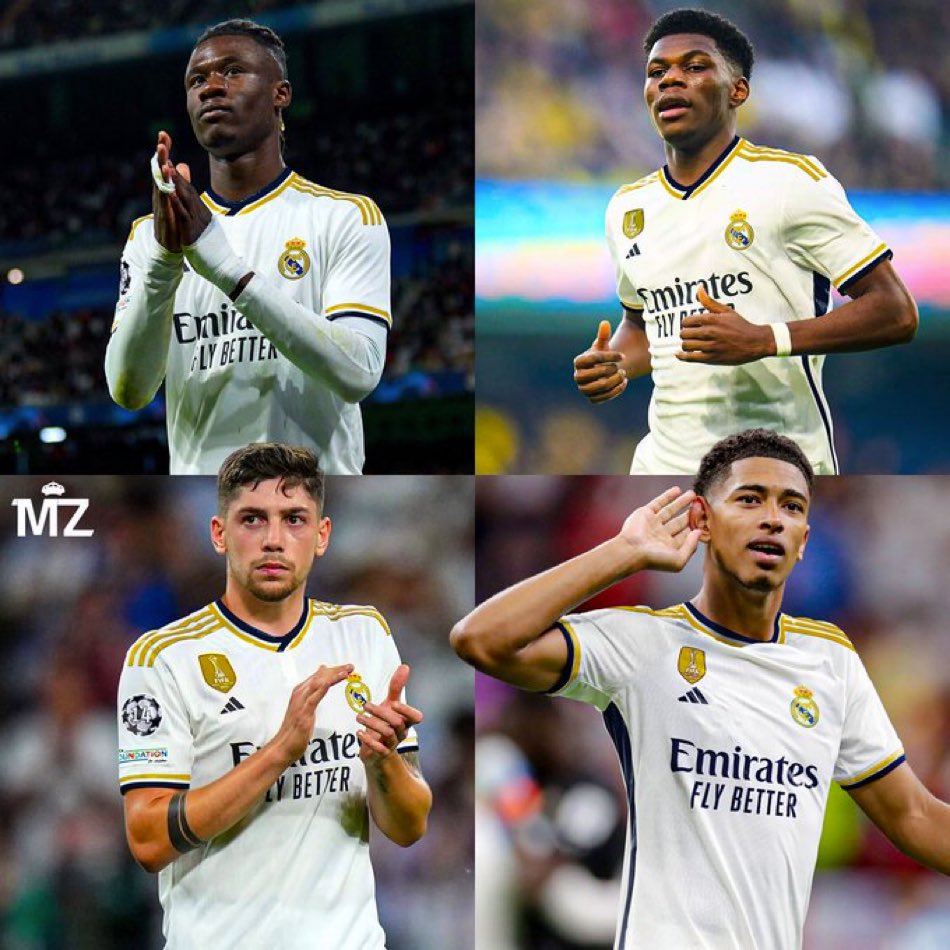 🚨💣 OFFICIAL: Camavinga, Tchouaméni, Valverde, Bellingham all START for Real Madrid.