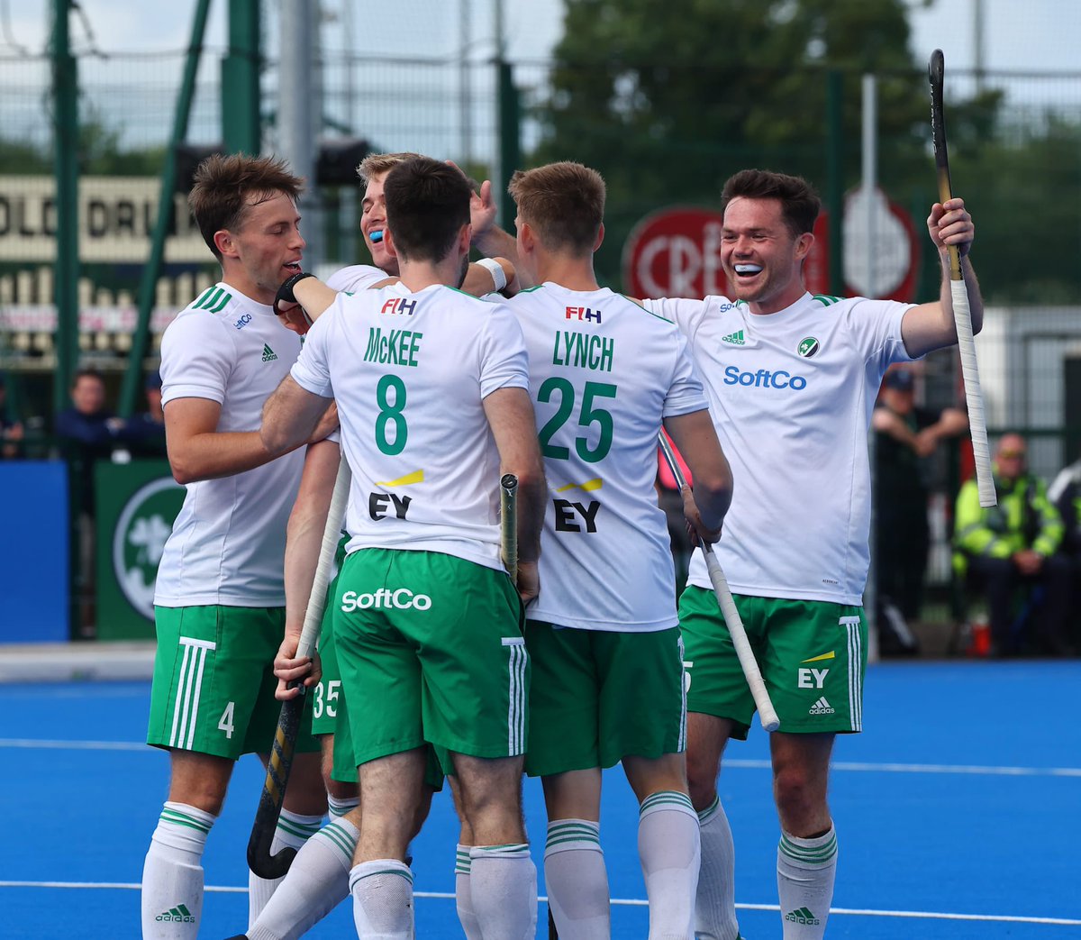irishhockey's tweet photo. Ireland secure Gold in today’s EuroHockey Championship II Final 🙌

Our achievements this week...

Sean Murray- best player of the tournament

Lee Cole- highest scorer of the tournament

David Harte- Goalkeeper of the tournament

More below 👇 https://t.co/PUKc4Lq6OU