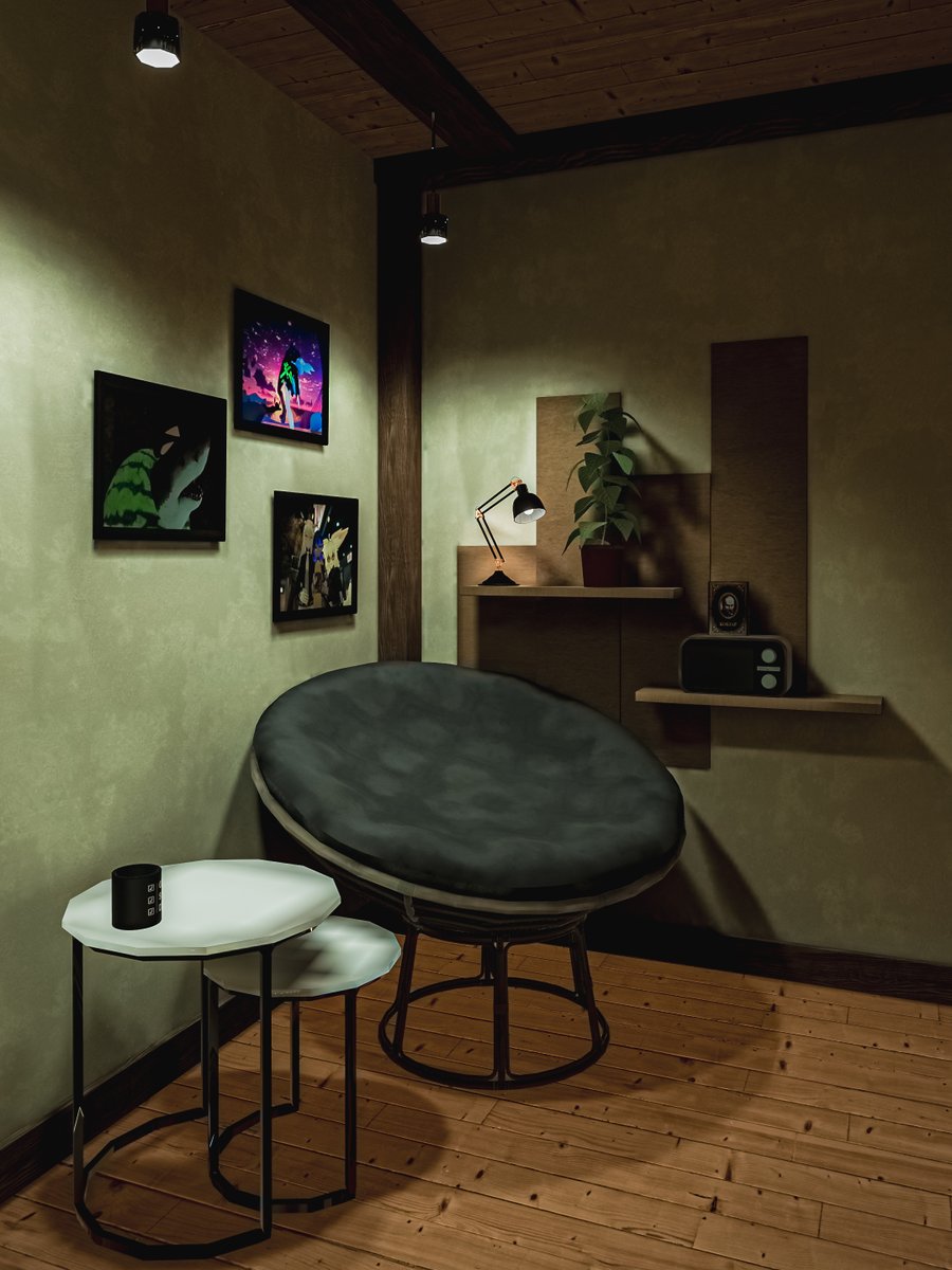 Neomance's tweet photo. Rest And Relax In A Cosy Home
居心地の良い家で休息とくつろぎを

World : Warm in Rainy
Author : Artendi

World URL :
https://t.co/b1VXRkYnsk

#VRChat #VRC #VRChat_world紹介
#VirtualPhotography #Neo写真 https://t.co/dJX7UsYrc6