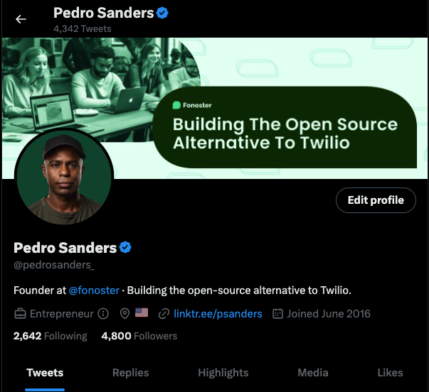 pedrosanders_'s tweet photo. I'm 200 friends away from joining the 5K club 😍

(Will probably host my second Space ever) https://t.co/7OlzTFc5l5