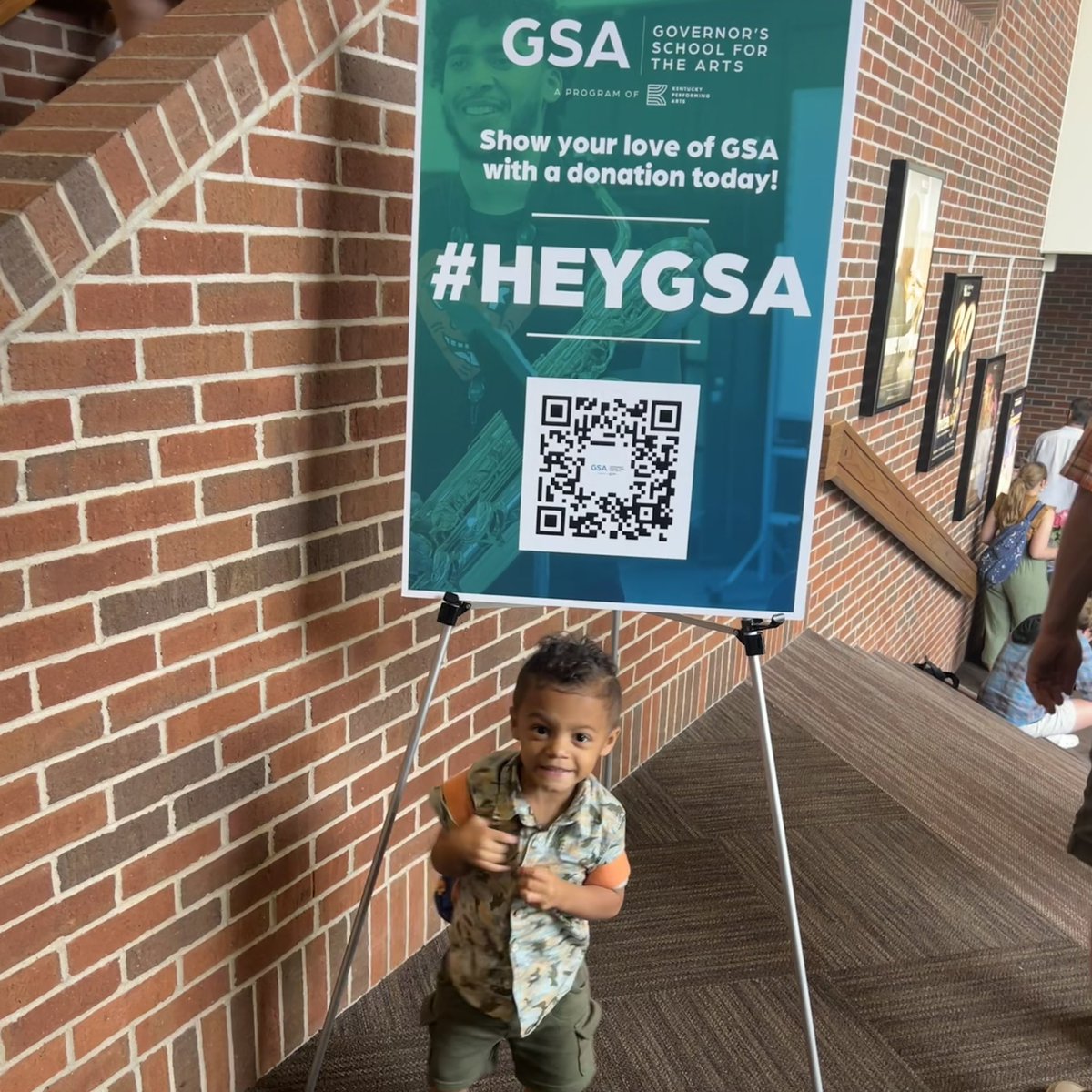 A joy to experience final performances/presentations for @KYGSA Session 2 today! This cutie joined me as an awesome audience member too. #MotherSonDay