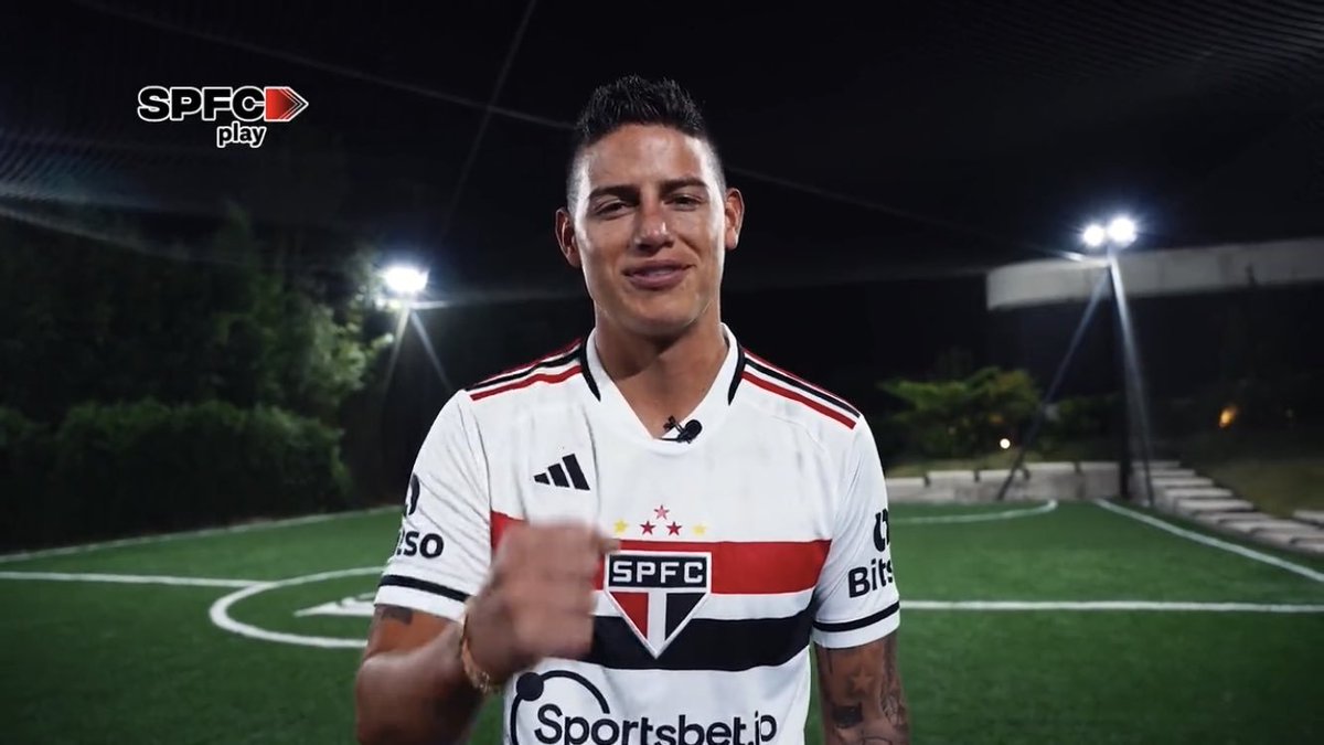 tropa_tricolorr's tweet photo. Detalhes do contrato de James Rodriguez com o São Paulo:
🗓️ 24 meses
💰 20 milhões de reais em salários
❌ Multa rescisória: 50 milhões de euros
⛲@venecasagrande
📸 Reprodução/#spfctv @saopaulofc https://t.co/zWZdL5eY0C