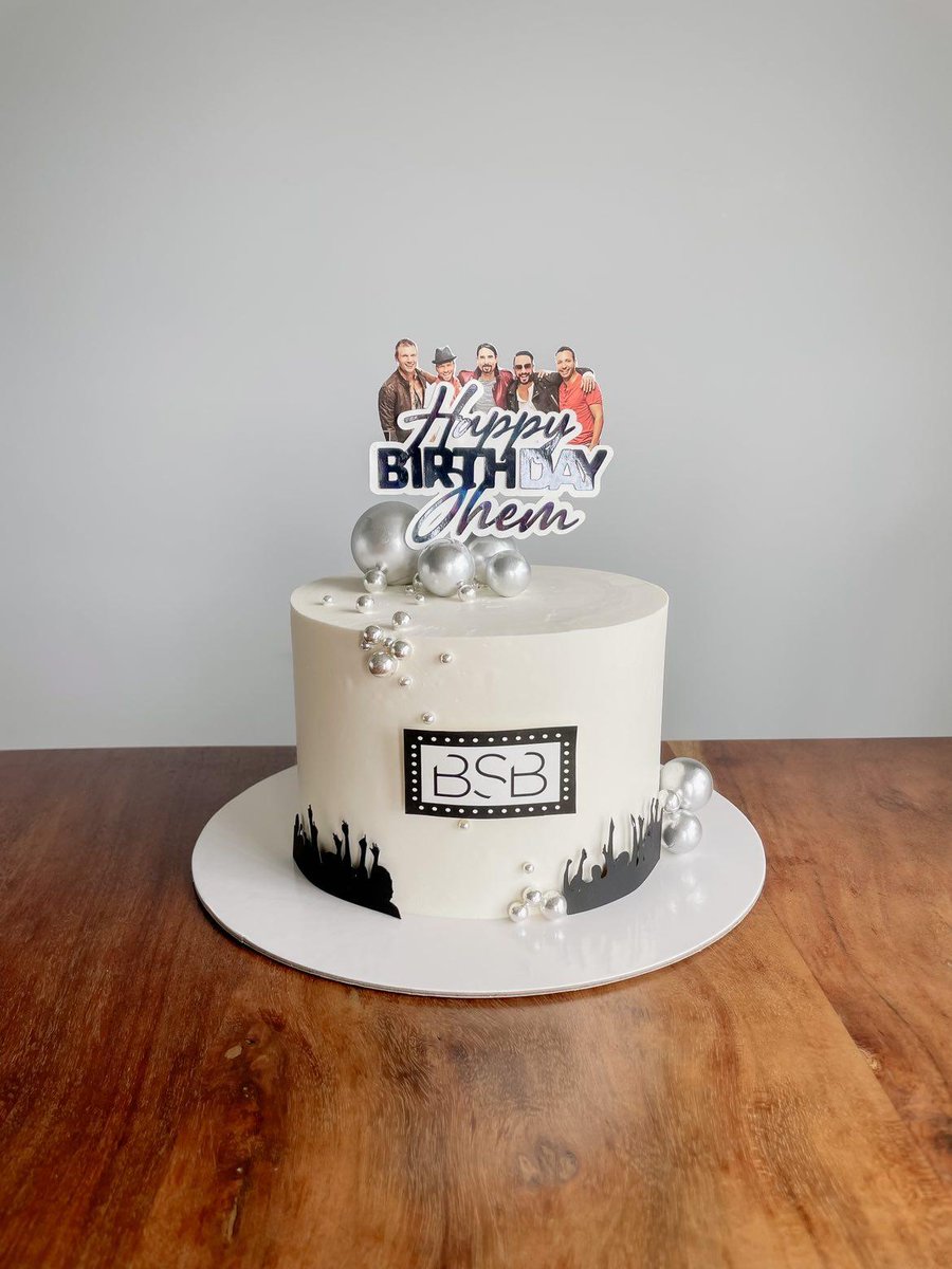 Tomorrow is my birthday and my friend made this cake for me as a gift... @backstreetboys @howied @aj_mclean @kevinrichardson @brian_littrell @nickcarter #BackstreetBoys