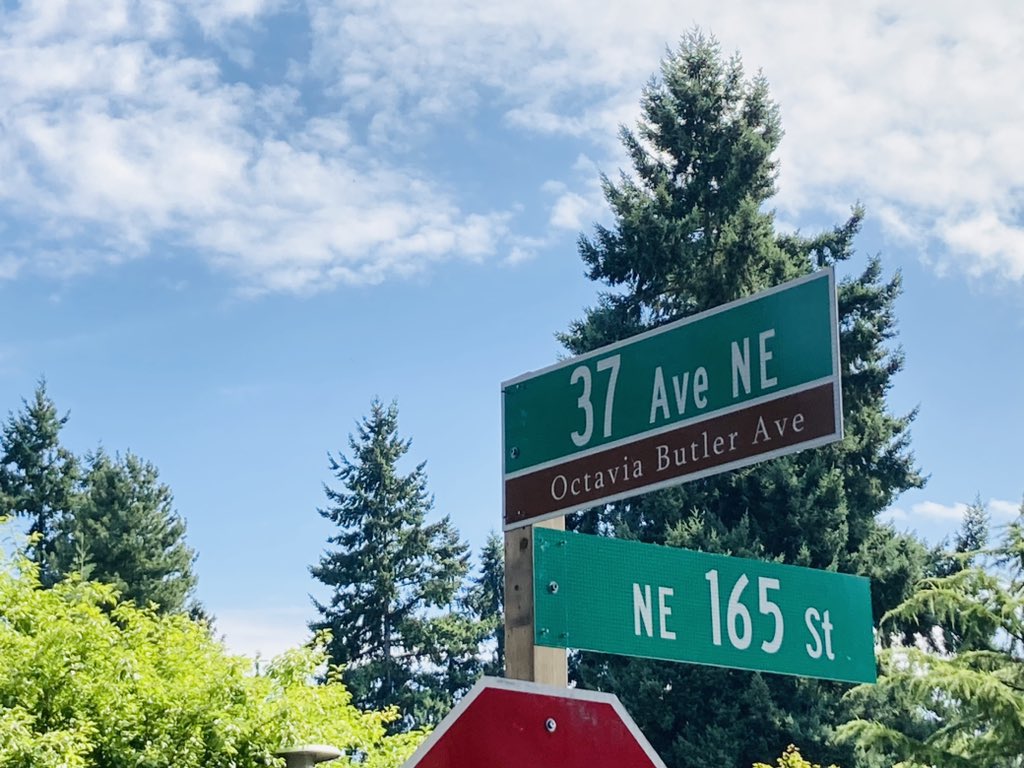I got to honor one of my writing heroes (Octavia Butler) and meet one of my writing heroes (<a href="/mudede/">Charles Mudede</a>) on the same day. 

EUPHORIC.
