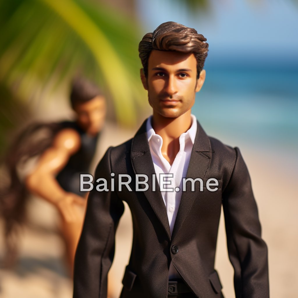 Şezlonga nargile isteyen Ken oldum aq