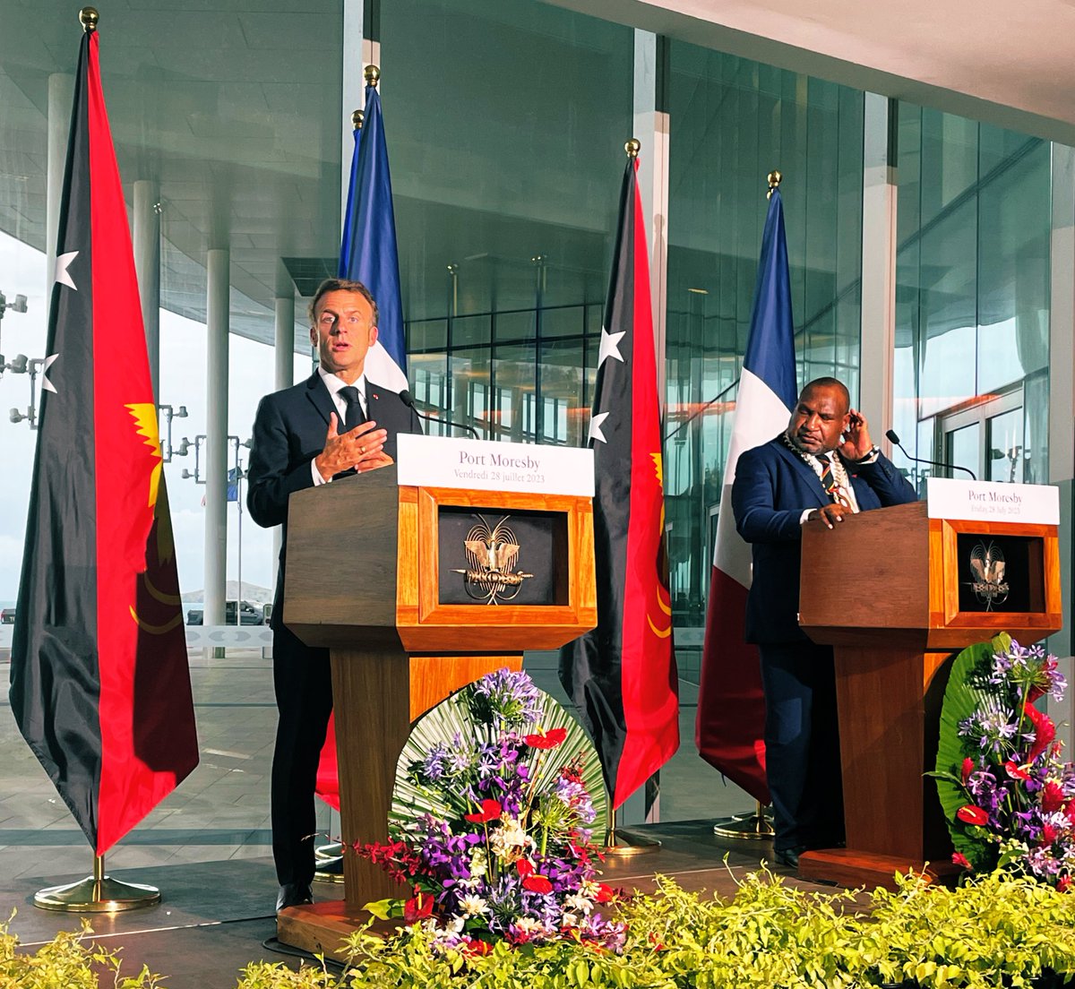 <a href="/PelletJeremie/">Jérémie Pellet</a> A l’occasion de la première visite d’un Président de la République française 🇫🇷 en PNG 🇵🇬