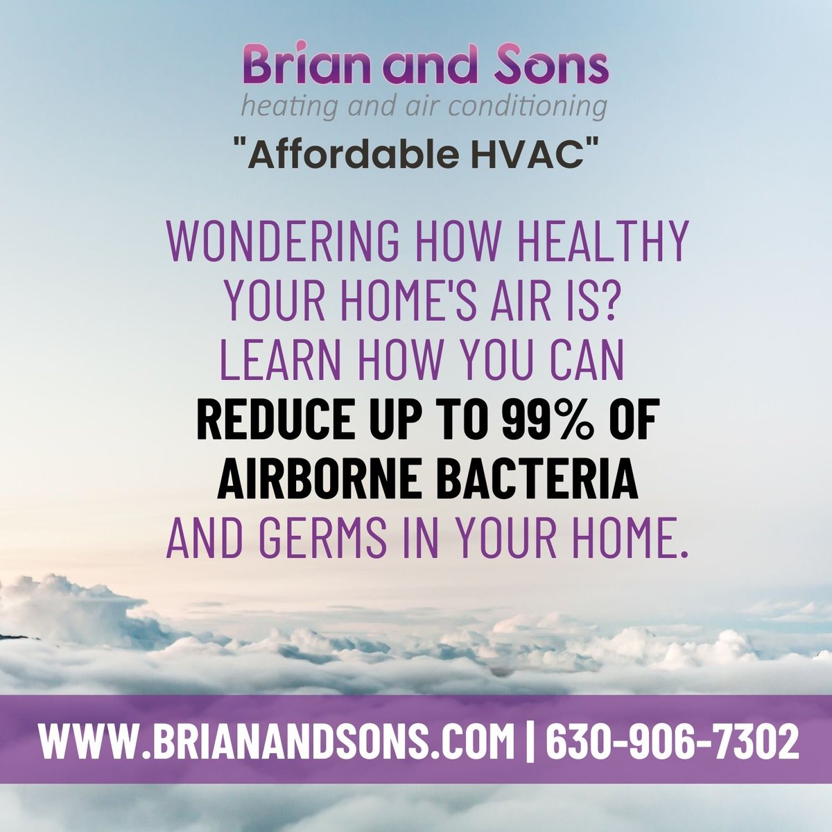 HVAC_BrianSons's tweet image. Wondering how you can reduce up to 99% of airborne bacteria and germs in your home?
Give us a call! 

brianandsons.com

#AIRCONDITIONINGEXPERTS #HEATINGEXPERTS #HOMECOMFORT #AIRQUALITY #HVAC #A/C