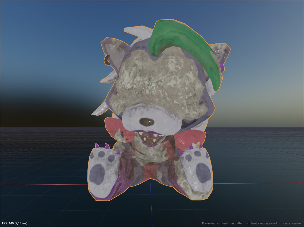 The FNAF Tracker on X: "RUIN SPOILERS . . . Cool easter egg of Animatronic's RUIN design seen through destroyed plushies scattered around the pizzaplex! Freddy without his head and his opened