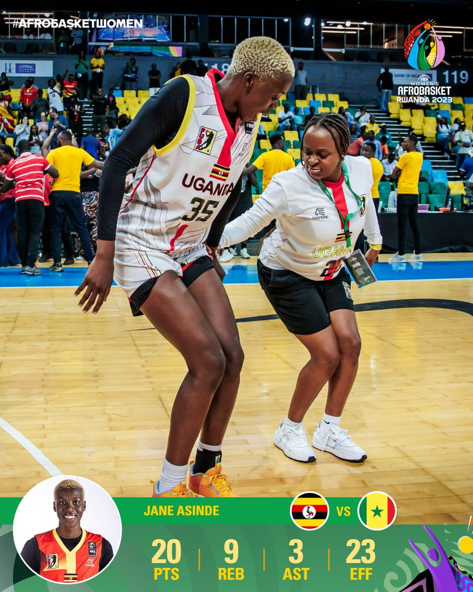 afrobasketwomen's tweet photo. 🔥 𝐖𝐇𝐀𝐓 𝐀 𝐆𝐀𝐌𝐄! 👏

The 🇺🇬 @GazellesUG clinch an historic win as they beat #AfroBasketWomen most successful team Senegal 🇸🇳 for the very first time! https://t.co/MXOawFGI7Y