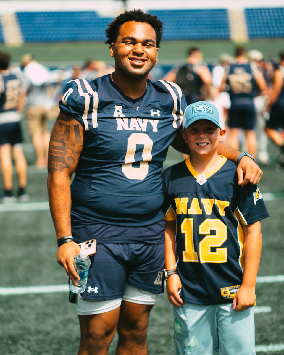 We had a great time at Fan Fest 2023! #GoNavy | #RollGoats