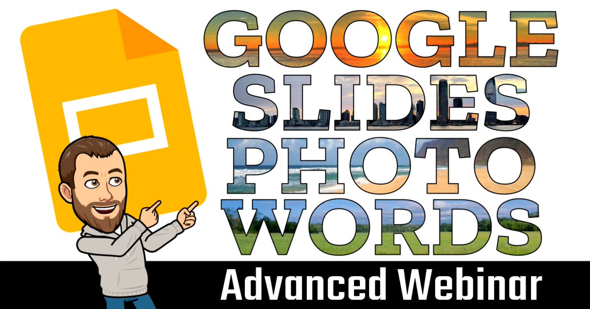 ADVANCED Google Slides Photo Words!

▶️ 90-min Webinar Recording:
controlaltachieve.com/2023/01/google…

🖼️ Multiple images
✨ Text &amp; image effects
💫 Animated GIFs
💡 More!

#GoogleEDU
#ControlAltAchieve
