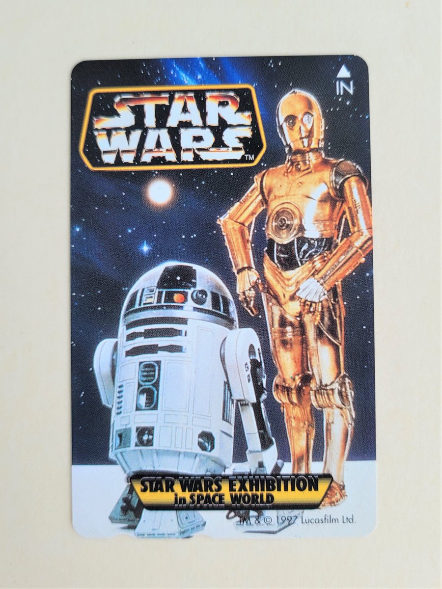 mycoffeeboy's tweet image. Star Wars Exhibition in Space World Phone Card - 1997 Special Edition From Japan Unused
bonanza.com/listings/15189…

#StarWars #PhoneCard
