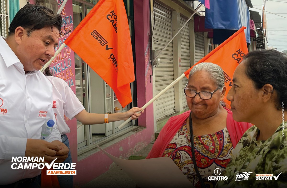 norman_camp's tweet photo. 👉 "Caminar y escuchar a cada uno de los Guayasenses es lo primero, hay cosas que se prometieron en campañas y luego se olvidan."

Esto es real, las necesidades son ahora

Votá 1 ✅ #JanTopic Presidente

#centrodemocratico #NormanLista1 #Guayaquil #Guayas #NormanAsambleista https://t.co/SSAEuUnCOS