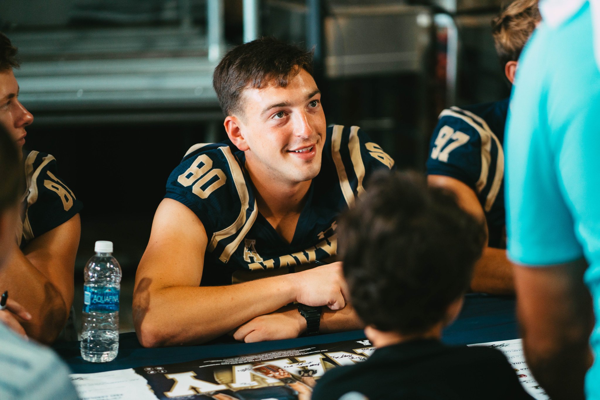 Navy football nose guard Landon Robinson brings 'freak