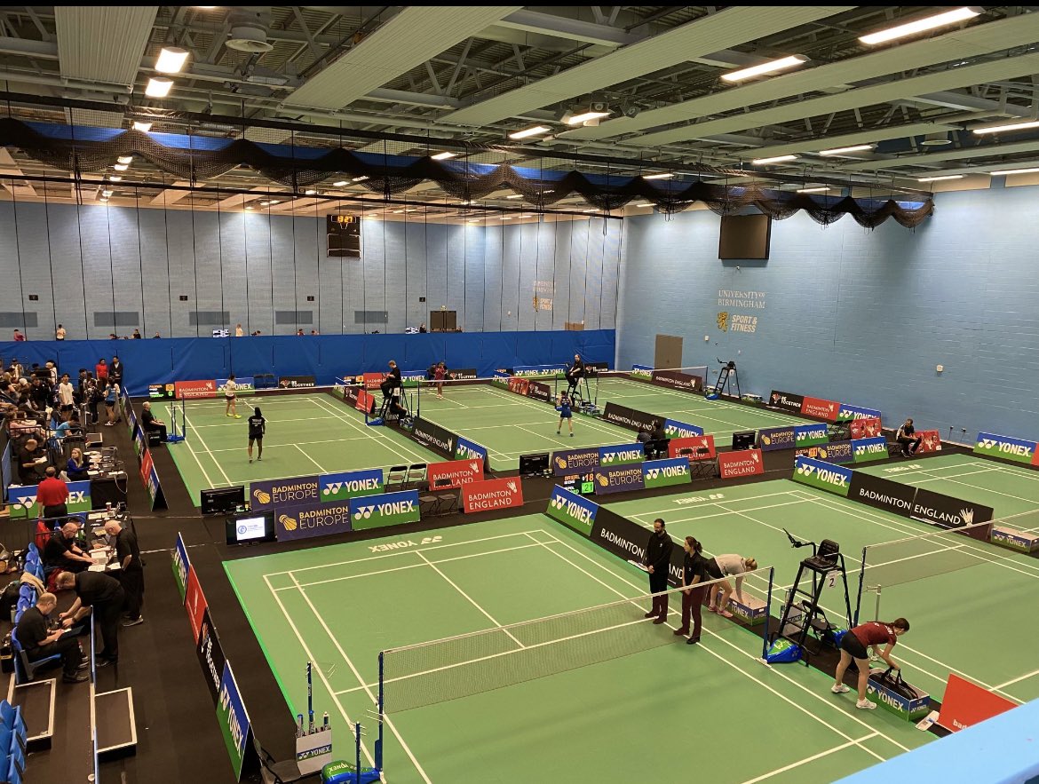 It’s been a long time in the making but so delighted that we have our own international junior event !! The All England Junior looks amazing, kudos to the ⁦<a href="/BadmintonEnglnd/">Badminton England</a>⁩ and @birminghamuniversity events team! #badminton
