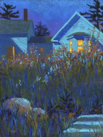 TCCCPodcast's tweet photo. "After Diner Walk" by Suzanne Siegel #SatARTdays https://t.co/HVnU3afk82