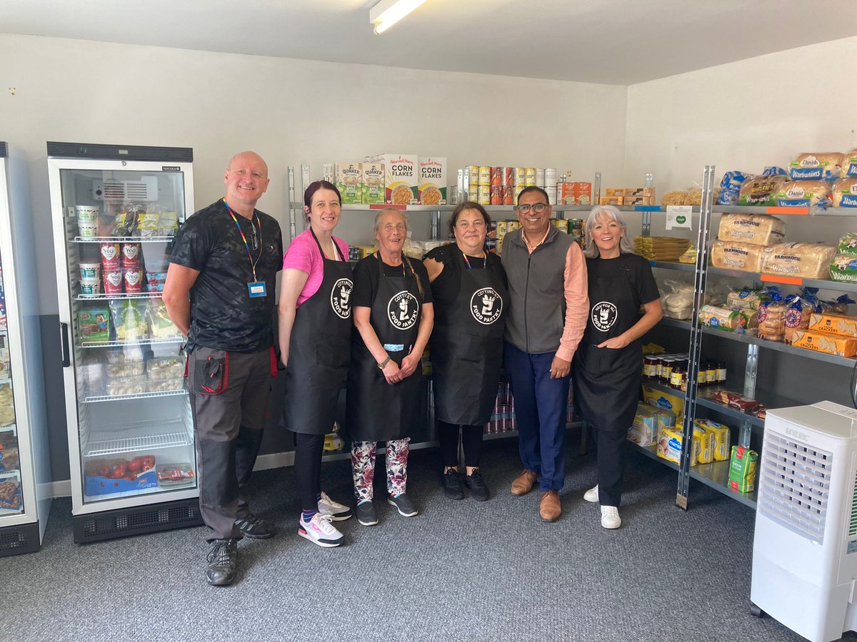 It was humbling to launch Cottingley Food pantry on friday. Well done HfA staff & volunteers @ Cottingley Comm Centre. Thank you Better Together service for supporting this initiative. For more info re our newest food pantry pls contact Christine @ Cottingley Community Centre...