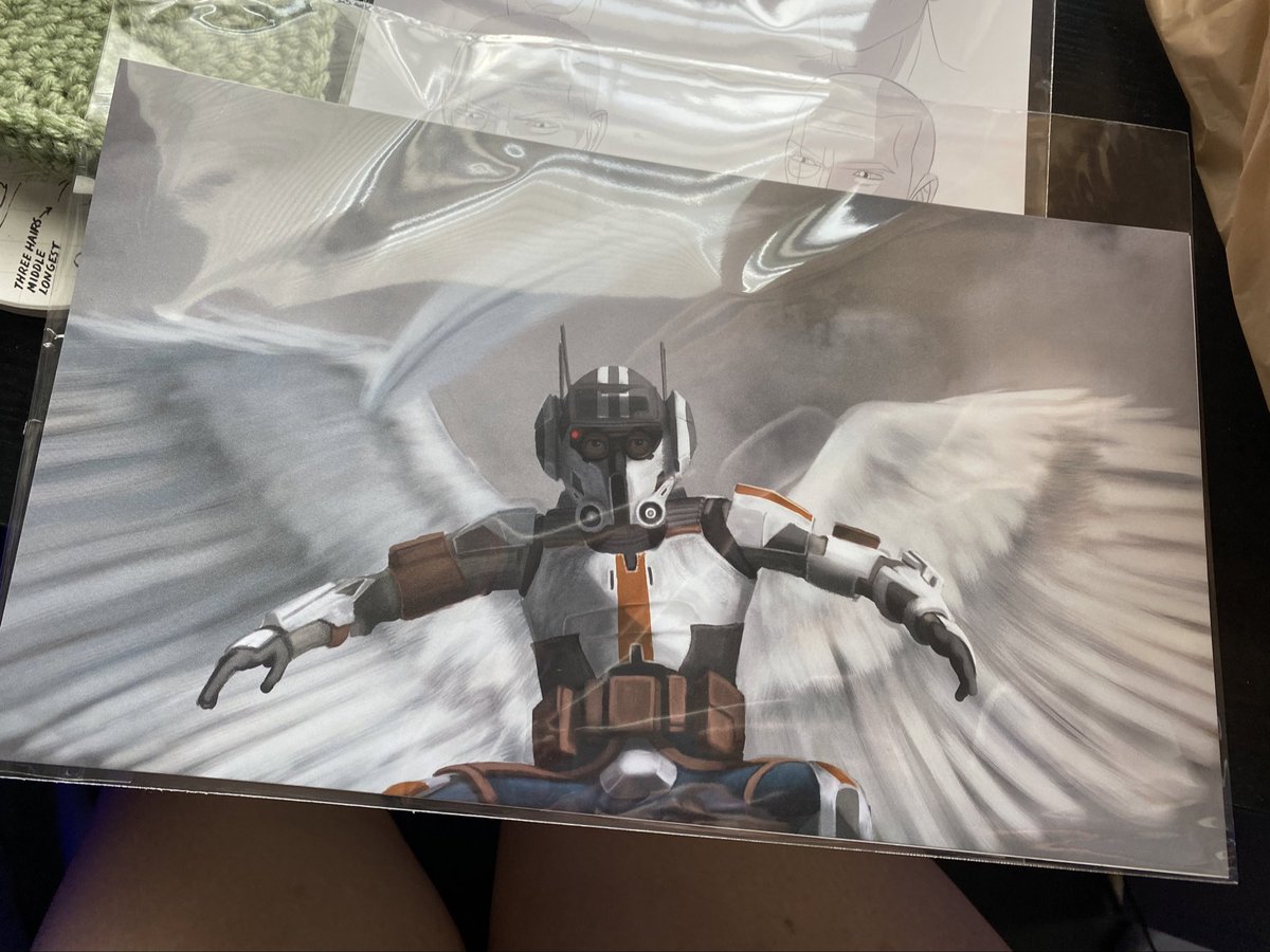 dot_astralis's tweet image. second order of @LiteSpringRain prints came in!!