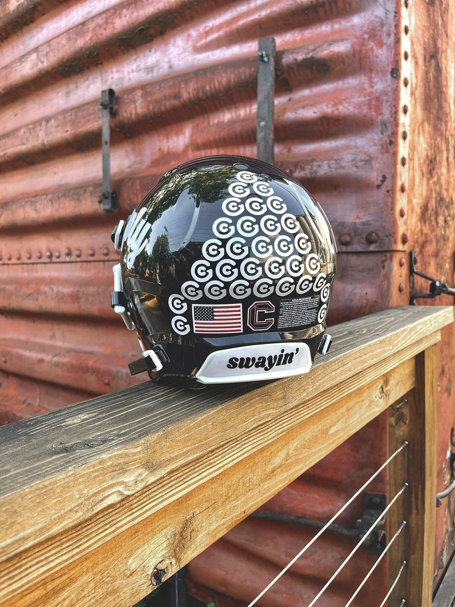 CockyLids's tweet photo. Cooked up another helmet for the great dudes over at @gcsupplycompany . If you’re a gamecock, a Supply hat or shirt is a must-have. Give ‘em a follow to keep up with all of their new releases! #roosterSzn #talktomerooster #ForeverGC #gcsupplyco #gamecockfb #gamecocknation https://t.co/U1hm9iWUZg