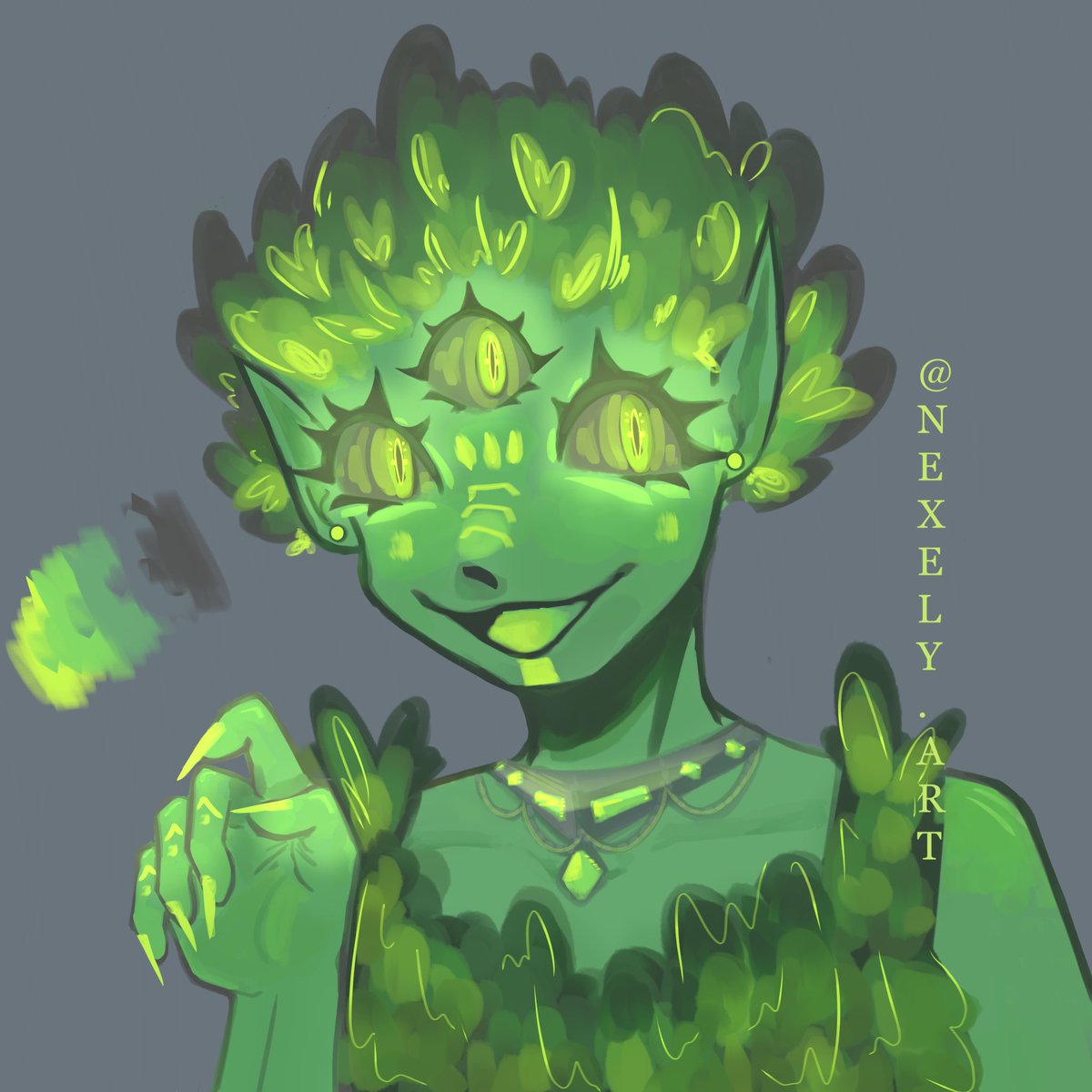 A color palette art trade with the amazing @/nexely.art on instagram! :D This was really really fun to do and I love the results (nexely's especially)
#arttrade