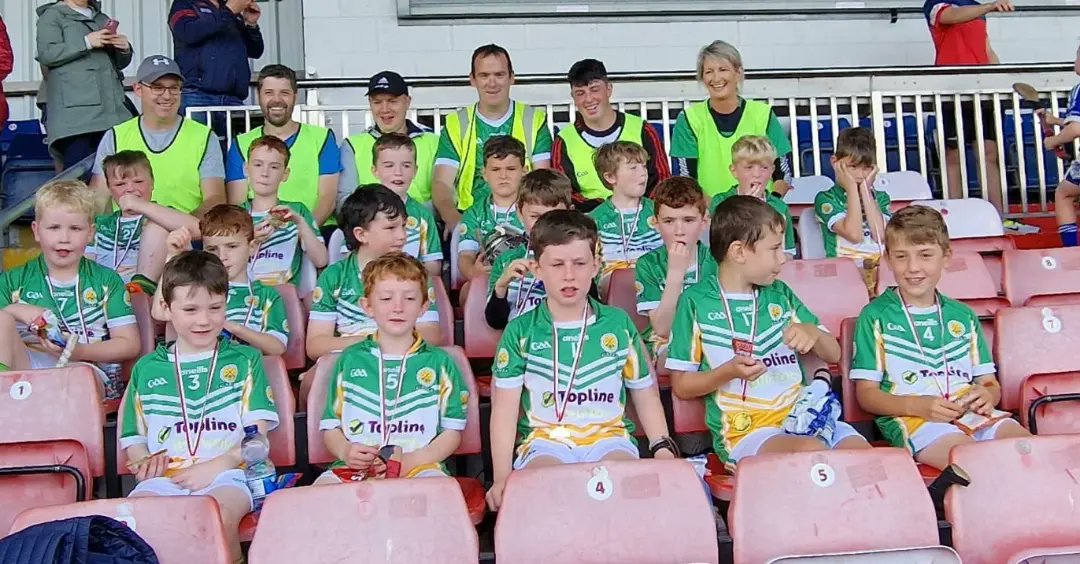 Another busy morning for our Juveniles, pic here with coaches, Mike, Mark, Donal, Martin, Colin &amp; Debbie are the U9 Hurlers who played in Pairc Ui Rinn. Great games played against <a href="/KilthaOg/">KilthaOg</a>, <a href="/SarsfieldsCork/">Sars</a> &amp; <a href="/ErinsOwnGAACork/">Erins Own GAA</a> in their  "Summer Hurling League Finals Day".