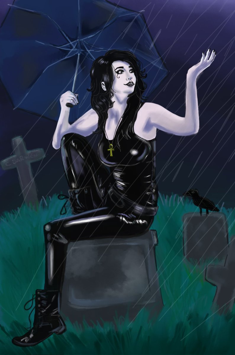 NoodleArtworks's tweet photo. Death of the Endless #fanart from #thesandman by @neilhimself #art #digitalart 🖤 https://t.co/xg0FupkmEk