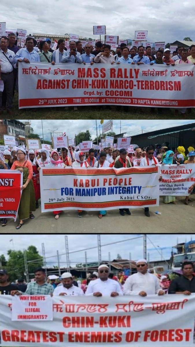 MeiteiAMA's tweet photo. #WhenWeUnite
#SaveManipur
#ManipurVoilence https://t.co/HyOMLKCIuL