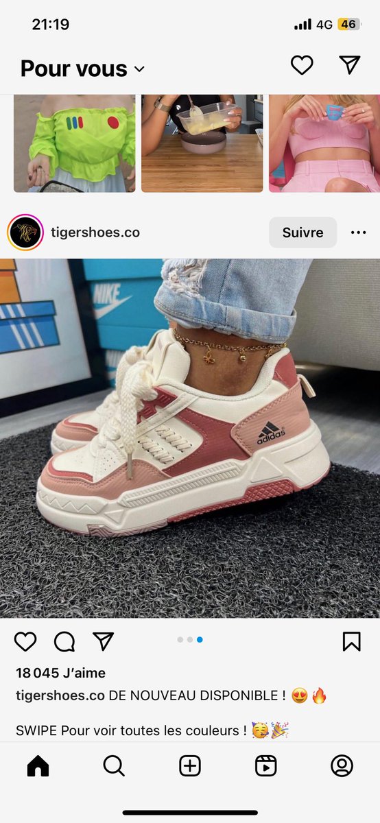 TabaryOne's tweet image. Est-ce que quelqu’un serait me donner le nom de cette paire de sneakers Adidas pour femme?