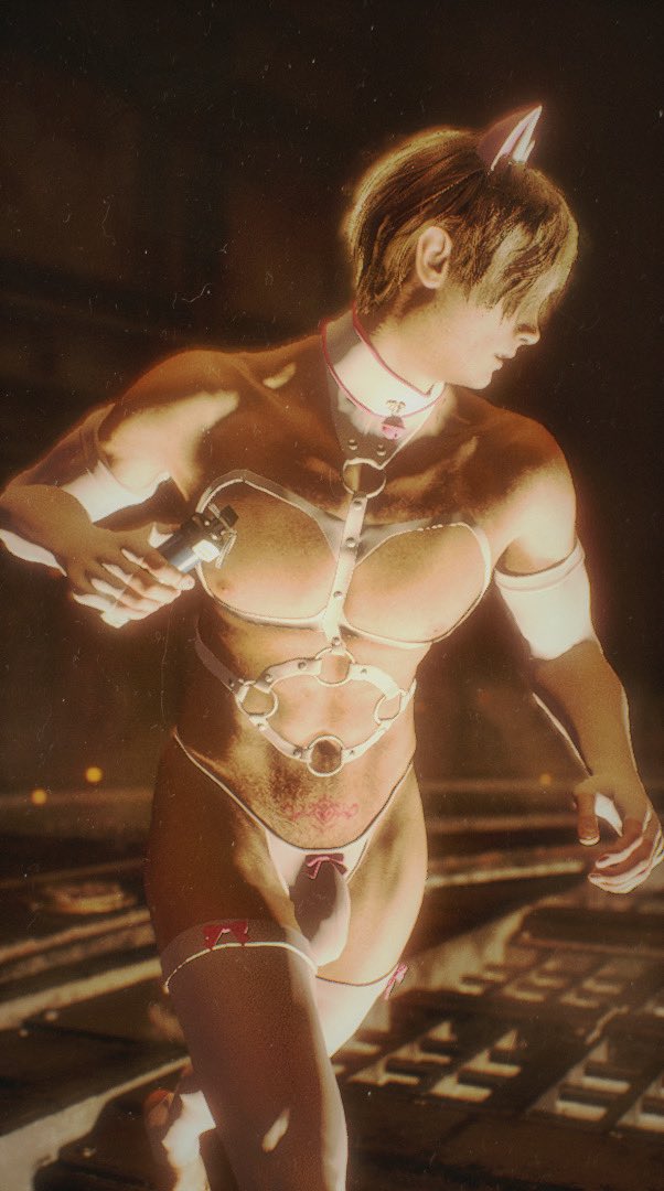 DaydreamRESI's tweet photo. Fire kitten 🐱 

#LeonKennedy #LeonScottKennedy #ResidentEvil #ResidentEvil4 #ResidentEvilNSFW #rule34 https://t.co/TyKxDq5Zuj