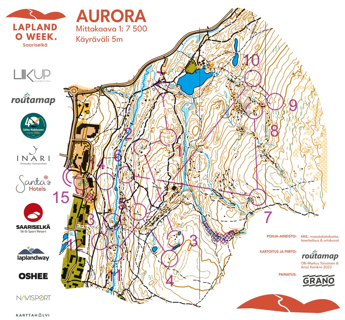 Lapland O Week 2023 korkattu tulisella pikamatkalla. Vajaa 900 menijää tunturissa. Huomenna keskimatka kankailla. Tulokset, kuvat ja seurannat: 
laplandoweek.com/tulospalvelu/

#suunnistus #orientering #orienteering